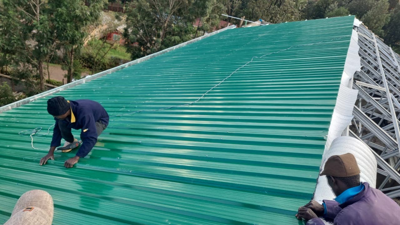 Jofu Construction roofing project